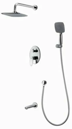 Royal Quincy Multi Option Rain Shower Oval Chrome