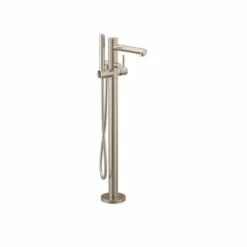 Royal Palm Freestanding Tub Filler Faucet & Handshower