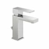 Delta Angular Modern Single Hole Bathroom Faucet With Pop-Up Drain Assembly 1 Delta Angular Modern Single Hole Bathroom Faucet With Pop-Up Drain Assembly -AMERICANBATH Sales 567LF PP 0 85784.1643648116