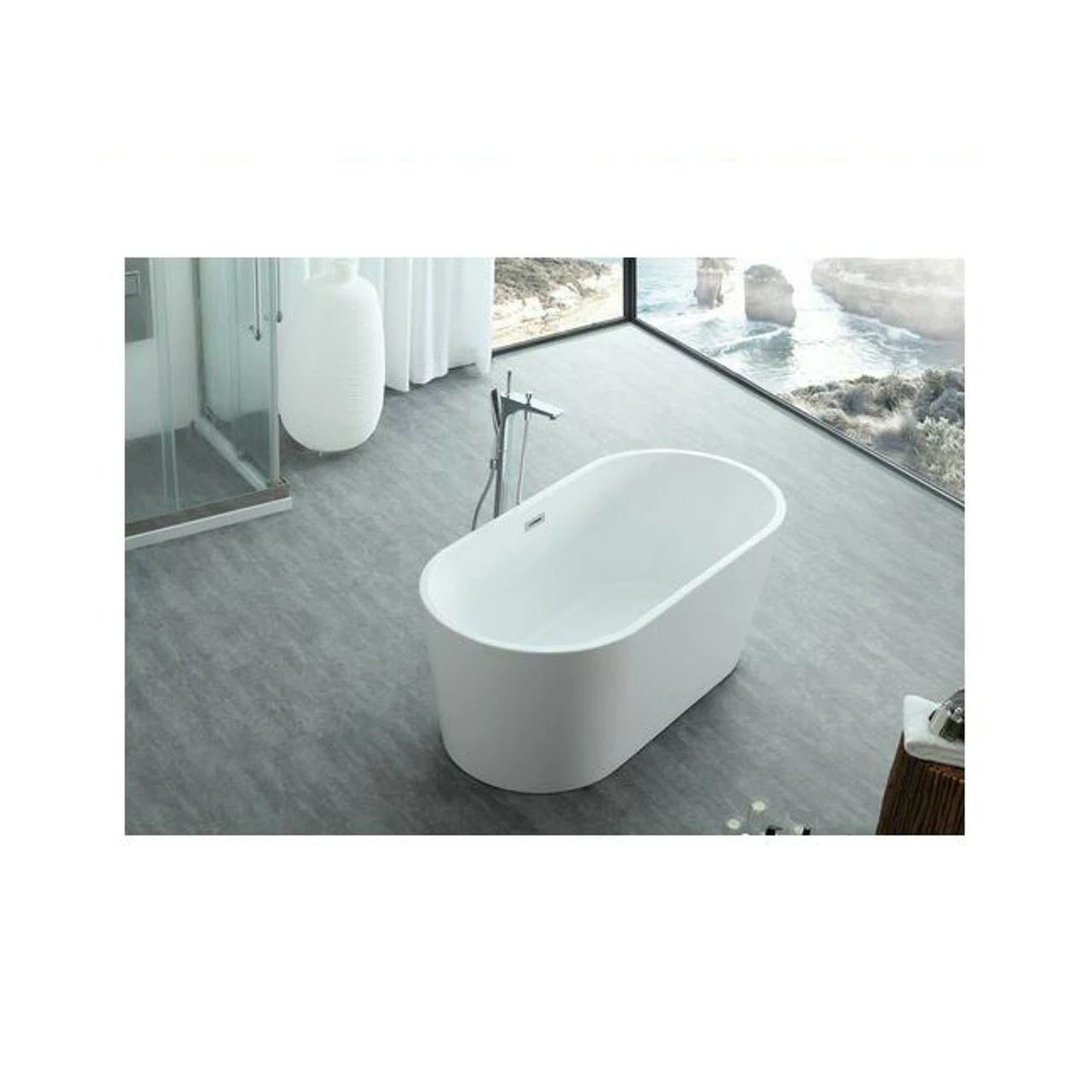 Royal Chicago 59" Freestanding Bathtub 4 Royal Chicago 59" Freestanding Bathtub - Image 2