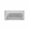 Duravit Architec 60" Alcove Acrylic Soaking Tub With Right Drain And Overflow -AMERICANBATH Sales 700355 R 19TALL 0 98666.1645306275