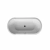 Duravit Starck 63" Free Standing Acrylic Soaking Tub With Center Drain And Overflow -AMERICANBATH Sales 700409 C 0 27205.1634485391