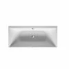 Duravit DuraSquare 71" Single Wall Resin Soaking Tub With Center Drain And Overflow 2 Duravit DuraSquare 71" Single Wall Resin Soaking Tub With Center Drain And Overflow -AMERICANBATH Sales 700429 C 0 14836.1634486101