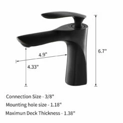 Royal LUXE Single Handle Lav Faucet Oil Rubbed Bronze -AMERICANBATH Sales 71bAyYGSRYL. SL1500 53498 78961.1552189108