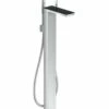 Axor MyEdition Floor Mounted Bathroom Tub Filler With Built-In Diverter - Includes Hand Shower And Decorative Trim -AMERICANBATH Sales AXR 3 67786.1653493494