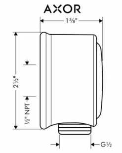Axor Montreux Thermostatic Shower System With Shower Head, Handshower, Slide Bar, And Volume Control - Includes Rough-In Valve -AMERICANBATH Sales Axor 6.7 21841.1651764732