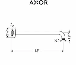 Axor Citterio Thermostatic Shower System With Shower Head, Handshower, Slide Bar, And Volume Control - Includes Rough-In Valve -AMERICANBATH Sales Axor 8.3 37827.1651766117