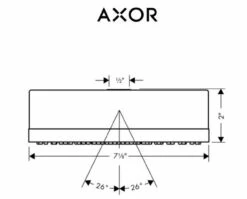 Axor Citterio Thermostatic Shower System With Shower Head, Handshower, Slide Bar, And Volume Control - Includes Rough-In Valve -AMERICANBATH Sales Axor 8.4 36520.1651766117