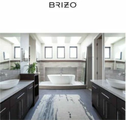 Brizo Odin 1.5 GPM Wall Mounted Widespread Bathroom Faucet -AMERICANBATH Sales BRZ 1.8 10596.1655742345