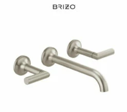 Brizo Odin 1.5 GPM Wall Mounted Widespread Bathroom Faucet