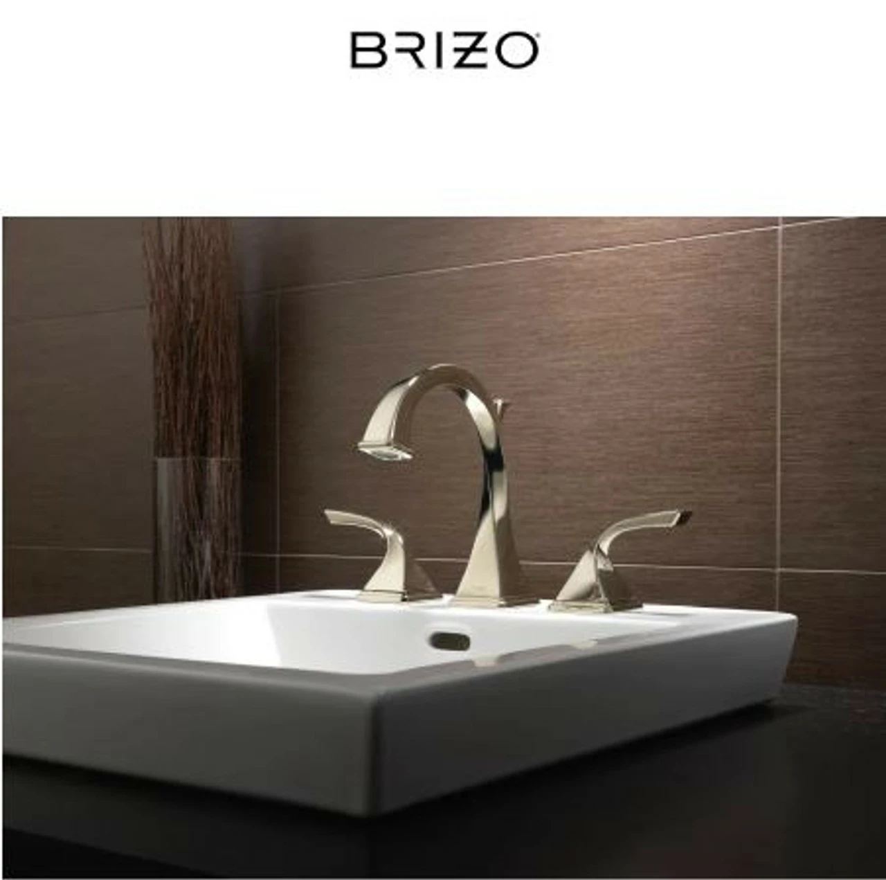 Brizo Virage Widespread Bathroom Faucet With Pop-Up Drain Assembly - Limited Lifetime Warranty 6 Brizo Virage Widespread Bathroom Faucet With Pop-Up Drain Assembly - Limited Lifetime Warranty - Image 4