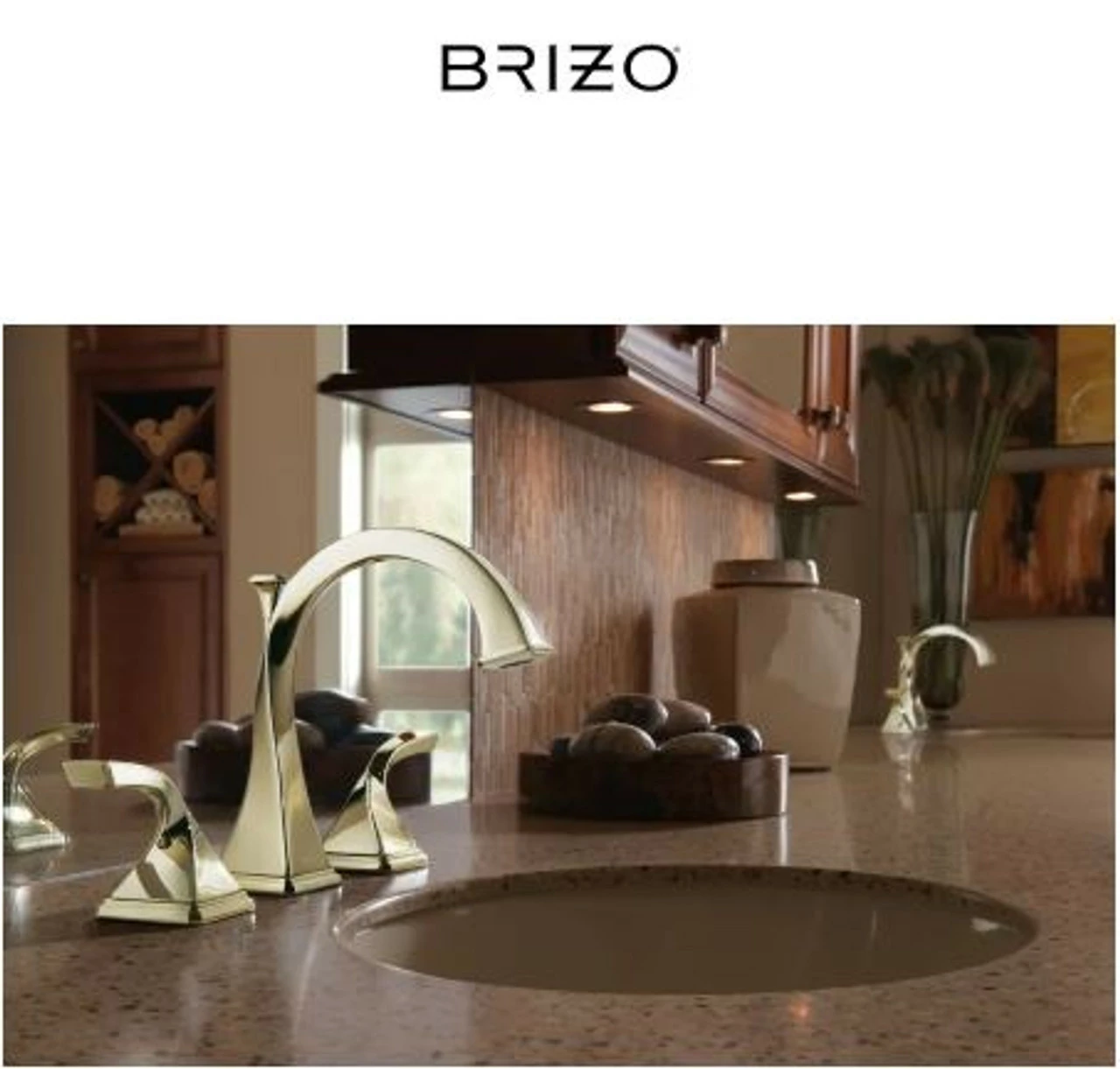 Brizo Virage Widespread Bathroom Faucet With Pop-Up Drain Assembly - Limited Lifetime Warranty 5 Brizo Virage Widespread Bathroom Faucet With Pop-Up Drain Assembly - Limited Lifetime Warranty - Image 3