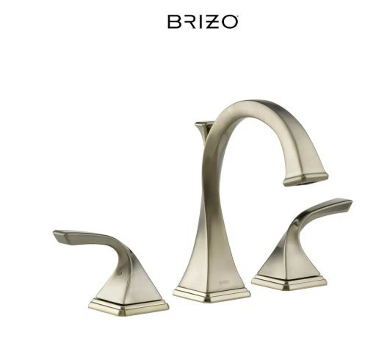 Brizo Virage Widespread Bathroom Faucet With Pop-Up Drain Assembly - Limited Lifetime Warranty 3 Brizo Virage Widespread Bathroom Faucet With Pop-Up Drain Assembly - Limited Lifetime Warranty