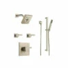 Brizo Sensori Custom Siderna Thermostatic Shower System With Showerhead, Volume Controls, And Hand Shower - Valves Included -AMERICANBATH Sales BSS Siderna T66T02 0 72382.1641664874