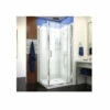 DreamLine 74-3/4" High X 32" Wide X 32" Deep Pivot Framed Shower Enclosure With Clear Glass, 32" Deep X 32" Wide Shower Base, And Return Panel -AMERICANBATH Sales DL 6717 CL 0 76229.1646408702.1280.1280 75985.1646409088