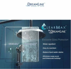 DreamLine Sapphire 56 - 60" W X 60" H Semi-Frameless Bypass Tub Door 7 DreamLine Sapphire 56 - 60" W X 60" H Semi-Frameless Bypass Tub Door -AMERICANBATH Sales DL 1.2 17038.1653159682