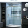 DreamLine Encore 56-60" W X 76" H Semi-Frameless Bypass Sliding Shower Door