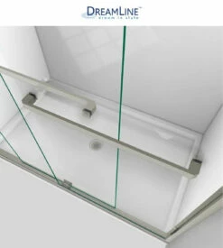 DreamLine Encore 56-60" W X 76" H Semi-Frameless Bypass Sliding Shower Door 25 DreamLine Encore 56-60" W X 76" H Semi-Frameless Bypass Sliding Shower Door -AMERICANBATH Sales DL 2 Brushed.3 17160.1653161742