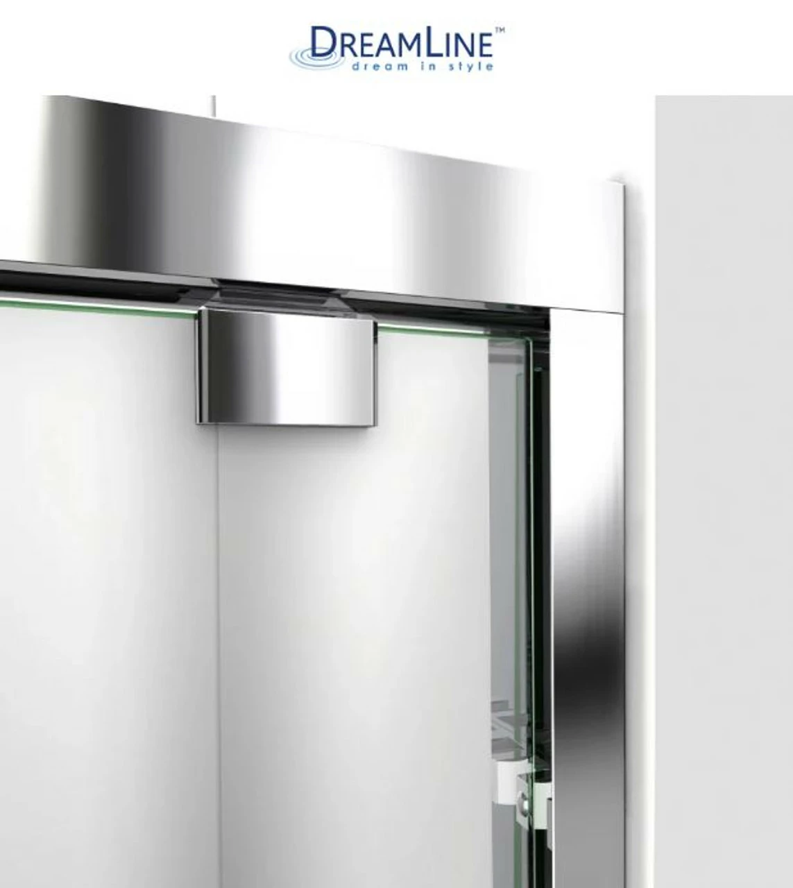 DreamLine Encore 56-60" W X 76" H Semi-Frameless Bypass Sliding Shower Door 11 DreamLine Encore 56-60" W X 76" H Semi-Frameless Bypass Sliding Shower Door - Image 9
