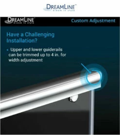 DreamLine Charisma 78-3/4" High X 60" Wide 32" Deep Sliding Frameless Shower Door With Clear Glass, SlimeLine Shower Base Kit, And Right Drain -AMERICANBATH Sales DL 3.1 59674.1653163142