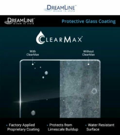 DreamLine Unidoor-LS 72" High X 28" Wide Hinged Frameless Shower Door With Clear Glass -AMERICANBATH Sales DLine 1.2 50469.1653144046