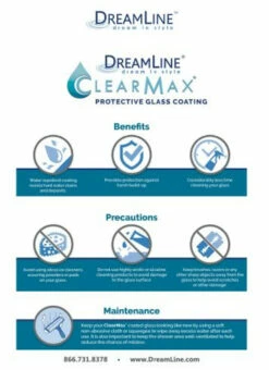 DreamLine Unidoor-LS 72" High X 28" Wide Hinged Frameless Shower Door With Clear Glass -AMERICANBATH Sales DLine 1.5 82961.1653144047