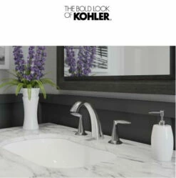 Kohler Alteo Widespread Bathroom Faucet With Ultra-Glide Valve Technology - Free Metal Pop-Up Drain Assembly With Purchase -AMERICANBATH Sales DTA 5.2 88316.1655133881
