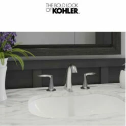 Kohler Alteo Widespread Bathroom Faucet With Ultra-Glide Valve Technology - Free Metal Pop-Up Drain Assembly With Purchase -AMERICANBATH Sales DTA 5.4 92878.1655133881