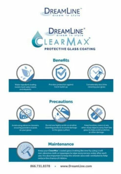 DreamLine Unidoor 72" High X 30" Wide Hinged Frameless Shower Door With Clear Glass (2) -AMERICANBATH Sales Dline 4.14 13012.1653148186