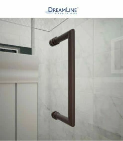 DreamLine Unidoor 72" High X 30" Wide Hinged Frameless Shower Door With Clear Glass (2) -AMERICANBATH Sales Dline 4.7 51871.1653148186