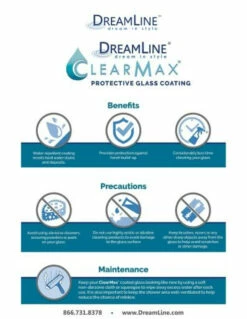 DreamLine Unidoor-X 72" High X 31" Wide Hinged Frameless Shower Door With Clear Glass -AMERICANBATH Sales Dline 5.19 10113.1653155909