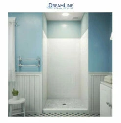 DreamLine QWALL-VS 32 - 36" W X 41" D X 76" H Acrylic Backwall Shower Kit