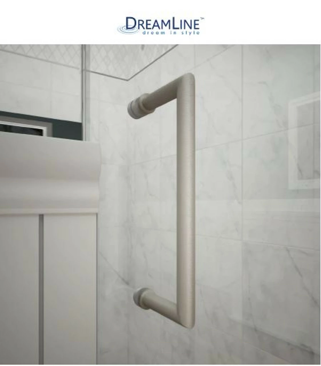 DreamLine Unidoor Plus 29 1/2 In. W X 30 3/8 In. D X 72 In. H Hinged Shower Enclosure 5 DreamLine Unidoor Plus 29 1/2 In. W X 30 3/8 In. D X 72 In. H Hinged Shower Enclosure - Image 3
