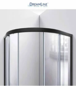 DreamLine Prime 33" Wide X 76 3/4" High Semi-Frameless Clear Glass Sliding Shower Enclosure - Includes Shower Base -AMERICANBATH Sales Dreamline 19.17 39774.1653337242