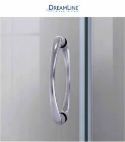 DreamLine Prime 33" Wide X 76 3/4" High Semi-Frameless Clear Glass Sliding Shower Enclosure - Includes Shower Base -AMERICANBATH Sales Dreamline 19.19 73664.1653337242