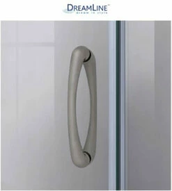 DreamLine Prime 33" Wide X 76 3/4" High Semi-Frameless Clear Glass Sliding Shower Enclosure - Includes Shower Base -AMERICANBATH Sales Dreamline 19.8 11986.1653337242