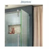 DreamLine Enigma-Z 76" High X 61" Wide X 34-1/2" Deep Sliding Frameless Shower Enclosure With Clear Glass -AMERICANBATH Sales Dreamline 9 BSS 20305.1651517465