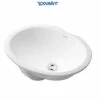 Duravit Dune 18-1/8" Oval Ceramic Undermount Bathroom Sink With Overflow -AMERICANBATH Sales Duravit 4 29737.1652128934