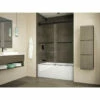 Fleurco | Gemini Plus 60 Tub Bypass, Frameless Sliding Doors Matte Black -AMERICANBATH Sales FLC Gemini Tub HQ B MAT BLACK 87128 21300.1552189038