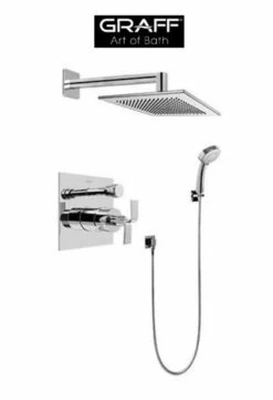 Graff Immersion Pressure Balanced Shower With Metal Lever Handle