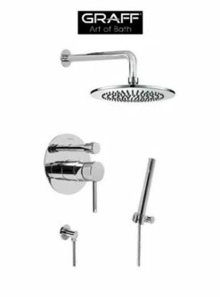 Graff Pressure Balanced Shower Trim With Metal Lever Handle