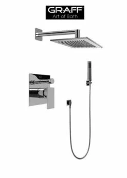 Graff Solar Pressure Balanced Shower Trim With Metal Lever Handle