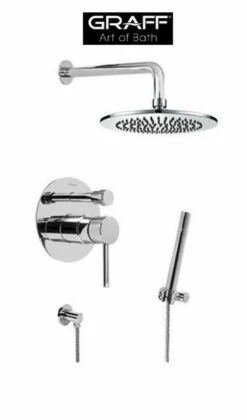 Graff Pressure Balanced Shower With Metal Lever Handle