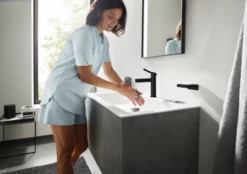 Hansgrohe Finoris 1.2 GPM Single-Hole Faucet 100 With Pop-Up Drain -AMERICANBATH Sales HANS FIN 1.2 27062.1675352256