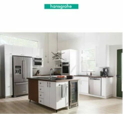 Hansgrohe Focus High-Arc Bar Faucet With Quick Clean Aerator - Includes Lifetime Warranty -AMERICANBATH Sales HG 12.2 64866.1654184052