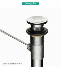 Hansgrohe Metropol Classic 1.2 GPM Single Hole Bathroom Faucet With Pop-Up Drain Assembly -AMERICANBATH Sales HG 15.5 17481.1654276458