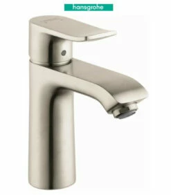 Hansgrohe Metris Single Hole Bathroom Faucet With EcoRight, Quick Clean, And ComfortZone Technologies - Drain Assembly Includedv