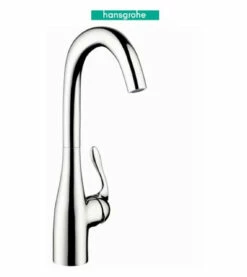Hansgrohe Allegro E High-Arch Bar Faucet With Quick Clean Aerator - Includes Lifetime Warranty