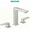 Hansgrohe Metropol 1.2 (GPM) Widespread Bathroom Faucet Includes Pop-Up Drain - Limited Lifetime Warranty