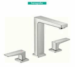 Hansgrohe Metropol 1.2 (GPM) Widespread Bathroom Faucet Includes Pop-Up Drain - Limited Lifetime Warranty